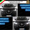 ELM CONVERSIONE FARI FULL LED RENAULT KADJAR 6000K MONO LED CANBUS 18400 LUMEN