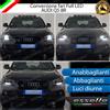 ESL CONVERSIONE FARI FULL LED AUDI Q5 8R 12800 LUMEN CANBUS 6000K BIANCO GHIACCIO
