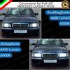 ESL CONVERSIONE FARI FULL LED H7 + H1 MERCEDES CLASSE C W202 6000K BIANCO LED CANBUS