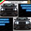 ESL CONVERSIONE FARI FULL LED BMW SERIE 3 E30 6000K BIANCO GHIACCIO LED CANBUS