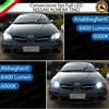 ELM CONVERSIONE FARI FULL LED H7 NISSAN ALMERA TINO 6000K BIANCO GHIACCIO CANBUS