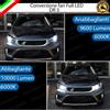 ELM CONVERSIONE FARI FULL LED DR3 DR 3 6000K BIANCO LED CANBUS 19600 LUMEN
