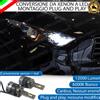 ESL COPPIA LAMPADE D2S DA XENON A LED PER INFINITI QX70 6000K BIANCO GHIACCIO