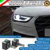 ESL COPPIA LAMPADE D3S LED DA XENON A LED 6000K PER AUDI A5 8T RESTYLING 12000 LUMEN