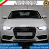ELM CONVERSIONE FARI FULL LED AUDI A4 B8 RESTYLING 16000 LUMEN LED CANBUS BIANCO