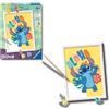 Ravensburger - CreArt Aloha Stitch, Kit dipingere con i numeri 9+ anni
