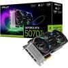 PNY GeForce RTX 5070 Ti ARGB EPIC-X OC 16GB GDDR7 DLSS4 1*HDMI/3*DisplayPort PCi Ex 5.0 16x