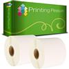 Printing Pleasure 2 x Zebra 72mm x 36mm Etichette termica diretta compatibile per Zebra Type Stampanti | 1000 etichette per rotolo