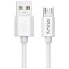 SAVIO Cavo Usb SAVIO Usb-A a micro-Usb 3m/Bianco [CL-167]