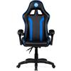 QUBICK TAKE TWO Sedia da gioco Qubick Inter Snake max 150kg Nero/Blu [SGPN0001]