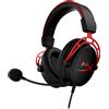 HyperX Cuffia HyperX Cloud Alpha a padiglione per gaming 3.5mm con microfono Rosso/Nero [UHHPXRMP000000X]