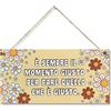 CARISPIBET È sempre il momento giusto | cartelli decorativi segni ispiratori decorazione domestica per soggiorno camera da letto segni per la decorazione generale 15 x 30 cm