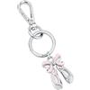 Morellato Portachiavi Donna in Acciaio, Smalto, Cristalli, Collezione SPORT, Idee Regalo - SD8607