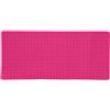 MSV Quadro Tappetino per Vasca in Gomma Antiscivolo 36x76Cm Fucsia