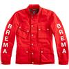 Brema Giacca Moto Brema Silver Vase Rosso