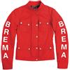 Brema Giacca Moto Donna Brema Silver Vase Compact J-W Rosso