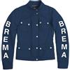 Brema Giacca Moto Donna Brema Silver Vase Compact J-W Blu