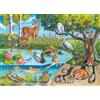 Ravensburger Animali sopra e sotto - Puzzle da 60 pezzi per bambini | Esplora gli strati della natura | Promuove le abilità di risoluzione dei problemi | Materiali certificati FSC