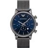 Emporio Armani Orologio Chronograph Quarzo Emporio Armani da Uomo con Bracciale in Acciaio Inossidabile AR1979