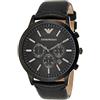 Emporio Armani Orologio Chronograph Quarzo Emporio Armani da Uomo con Cinturino in Pelle AR2461