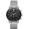 Emporio Armani Orologio da uomo Chronograph al quarzo Emporio Armani con bracciale in acciaio inox AR11104