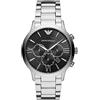 Emporio Armani AR11208 Cronografo da Uomo, Orologio in Acciaio Inossidabile, Dimensione Cassa 43 mm