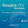 Readiris PDF Business : software 1 Licenza a Vita, PREMIUM PDF Editor Professionale - Modifica, Proteggi, Annota, Converti to office 365, Compila e Firma PDF - 1 Windows PC / 1 Utente/