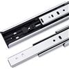HÄFELE HAFELE Cuscinetti a Sfera Uscita Totale Acciaio Guide per Cassetti 300mm con Chiusura Automatica e Ammortizzatore Totale Telescopiche Guida per Cassetto Soft Closing Portata Fino a 35kg (1 Paio)