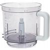 agdom24h_parts Ciotola, contenitore 2L tritatutto robot da cucina compatibile con Braun Combimax MultiQuick K750 K600 AS00005622