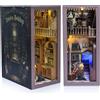 QIANLING Timeless Bookshop Book Nook Kit - Kit fai da te in miniatura per adulti,