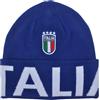 FIGC Cappello Skipper Jacquard Blue con Ricamo, Prodotto Ufficiale FIGC Nazionale Italiana di Calcio, 253101 Blu