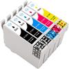 ESMONLINE Set di 5 cartucce compatibili come ricambio per Epson T129 E129, adatte per Workforce WF-7015, WF-7525, Stylus Office SX420W SX425W SX435W SX440W SX525W tylus Office BX625 BX925