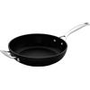 LE CREUSET Padella Alta con maniglia in alluminio antiaderente, diameter 28 cm, per per tutte le fonti di calore, induzione inclusousa, Nero, 51101280010202