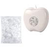 LSYYSL 1 scatola per pellicola trasparente, 100 pezzi sacchetti per alimenti, contenitori in plastica per alimenti, scatola portaoggetti da parete per cucina, (grigio moda)