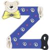 Playshoes Lettere in Legno per la cameretta dei Bambini, Decorazione Z