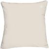 TOM TAILOR Federa Satin, 40x40 cm, 100% cotone, con piping e ricamo del logo, con cerniera, FINE STRIPES Beige, Bianco (Sunny Sand & Off White)