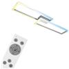 BRILONER - Plafoniera LED dimmerabile, plafoniera LED, lampada, lampada da soggiorno, lampada da camera da letto, telecomando, luce notturna e funzione timer - 1200x280x80mm