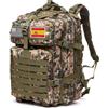 Zaino Tattico Da 50 Litri Con Sistema Molle, Grande Capacità Militare, Impermeab