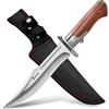 Coltello Da Caccia Lama Fissa: 17 Cm Coltello Bushcraft Professionale Coltelli S
