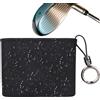 Penitue Borsa per la Pulizia di Mazze e Palline da Golf, Silicone Custodia Pulizia Mazze Golf Pulitore Club Golfs Impermeabile Lavapalline Golfs con Clip Staccabile Accessori Borse Regalo Golfisti