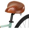 Eclove Sella Bici Comoda Donne e Uomini, Ergonomica Sellino Bici Morbido Sedile Bici Vintage Design Morbido Imbottito Universale per Alla Maggior Parte Delle Cyclette o da Strada per Uomini e Donne (Marrone)