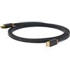 OYAIDE Neo d+ USB classe A rev2/1.0m USB 2.0 Hi cavo digitale tipo A a B nero
