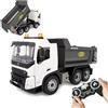 JAMARA Autocarro Volvo FMX Meiller 1:20, 2,4 GHz, con licenza ufficiale, suono di allarme di retromarcia, pneumatici in gomma profilati, luce LED, ribaltabile su/giù, veicolo da costruzione
