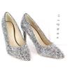 Sandro Scarpe Sandro Daphi Donna EU 36 / UK 3.5 Tacchi V-Shape Front Glitter Look