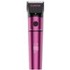 Clipster Tosatrice a batteria DeloX, tosatrice per animali, incl. 4 pettini a innesto, rosa, taglio di precisione, batteria agli ioni di litio, larghezza di taglio 38mm, autonomia 300min, con luce LED