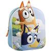 CERDÁ LIFE'S LITTLE MOMENTS Zaino per bambini 3D Applicazioni Bluey -22.0x27.0x10.0 cm-Maniglie regolabili ed ergonomiche-Comfort e vestibilità- Materiale resistente e facile da pulire