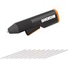 WORX Fresa a Codolo in Metallo Duro Universale per Metallo per fabbri e officine meccaniche per sbavatura precisa Diametro 10mm