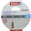 Tesa 77743-00002-00 SMS Nastro biadesivo permanente per superfici strutturate, bianco, 5 m x 19 mm