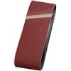kwb Nastro di levigatrice in tessuto 3X, 65 x 410 mm, K-40, Noble Corindone, per legno e metallo, carta vetrata per smerigliatrice a nastro / macinazione