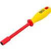 BGS 71089 | Cacciavite e chiave a bussola per elettricisti | esagonale | 9 mm | Lunghezza della lama 125 mm